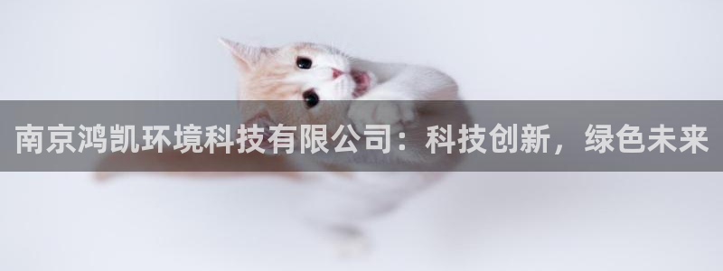 南京鸿凯环境科技有限公司：科技创新，绿色未来